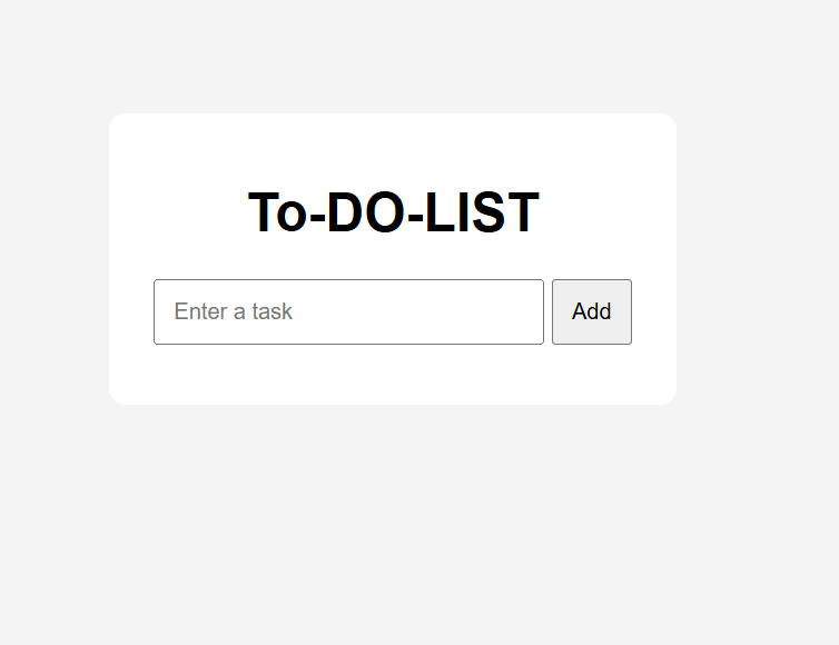 To Do App